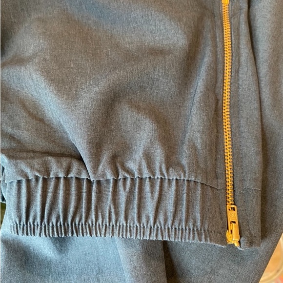 Albion womens XXL smoky teal Jetsetter jogger pull on high waist zipper ankle - Picture 13 of 14